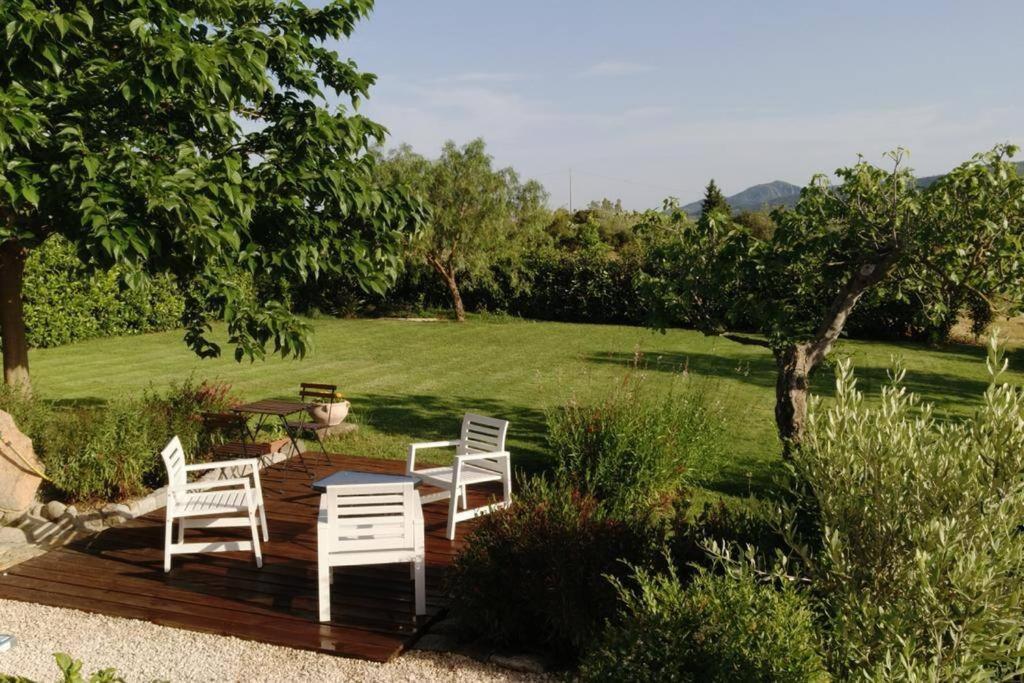 Countryside Villa In Sardinia Triei Luaran gambar